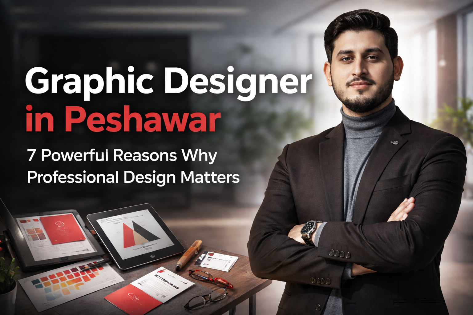 graphic designer in peshawar branding print design shoaib khan